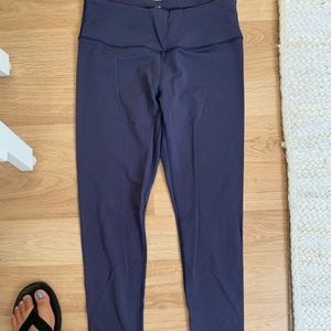 Blueish purple workout pants